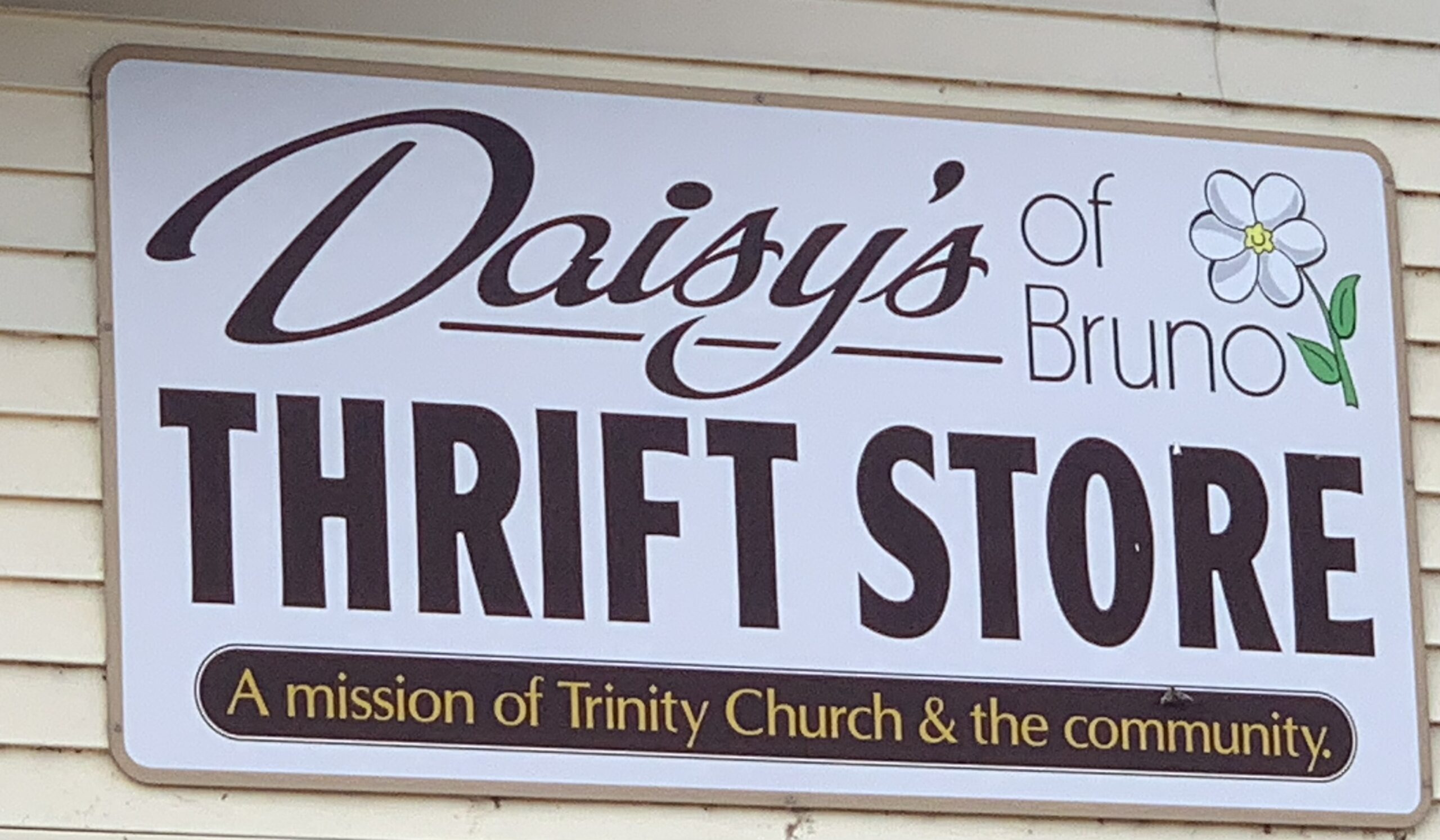 Daisy's of Bruno Thrift Store Trinity Lutheran Church